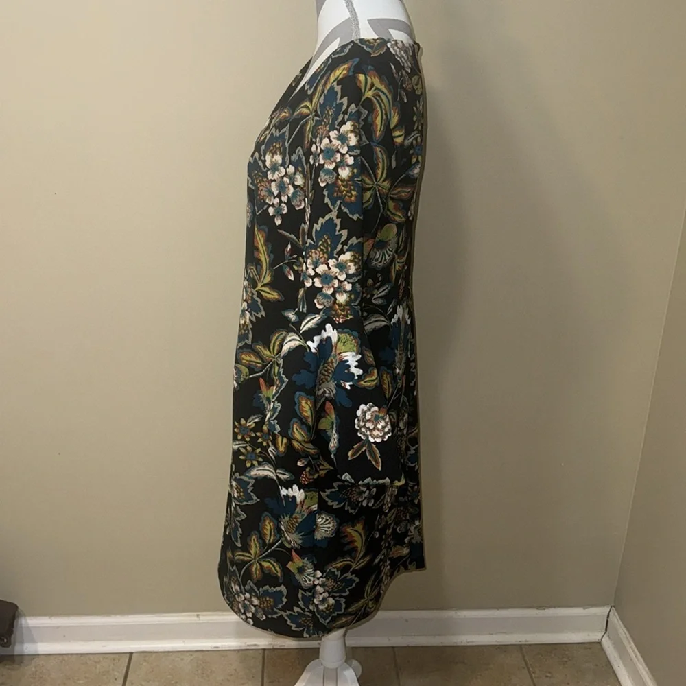 Colorful Bell Sleeve Dress by INC - Size Large - Picture 5 of 10